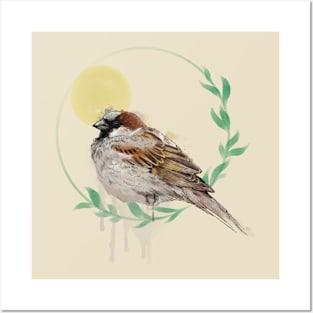 House Sparrow Posters and Art